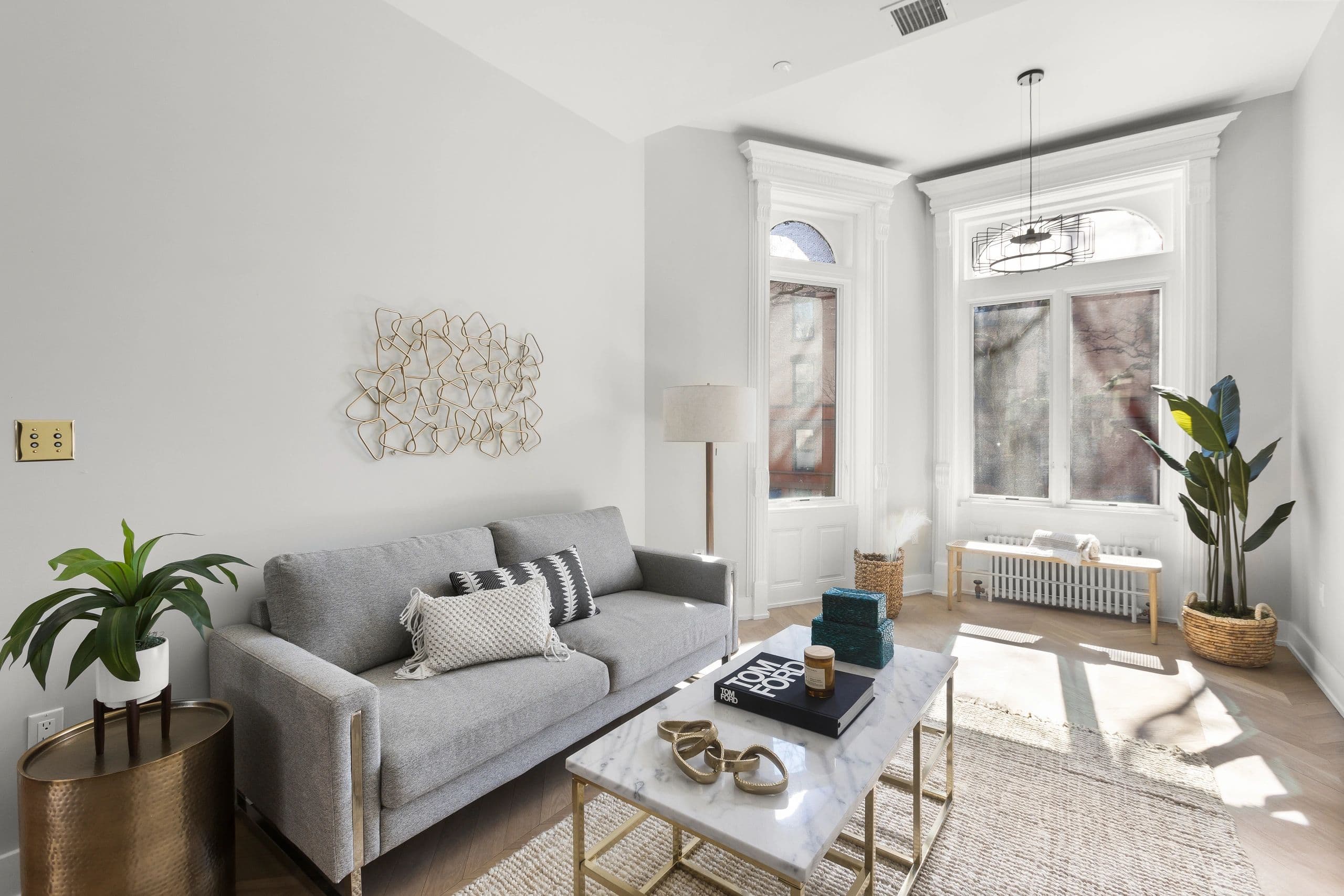 Cohen Global completed renovation — Crown Heights, Brooklyn living room